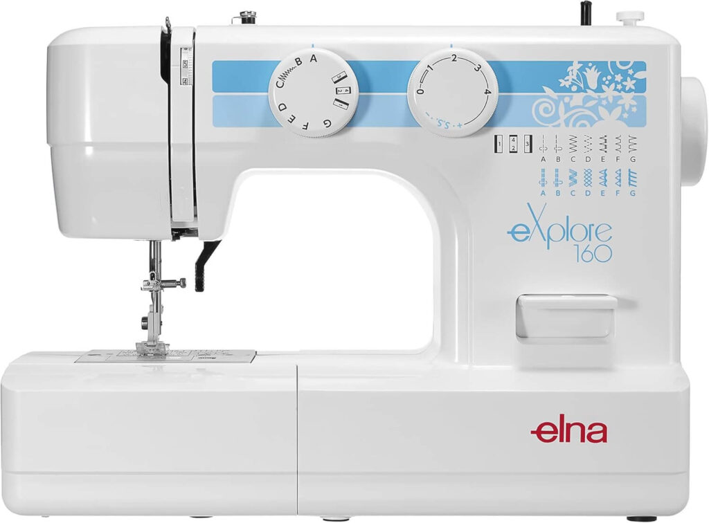 Elna eXplore 160 mechanical sewing machine — simplest and most reliable beginner sewing machine